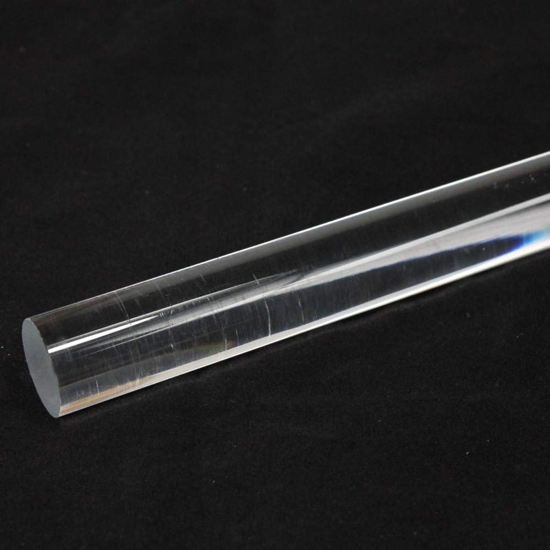 Zeekio Acrylic Lucite Rod Dowel - 5/8"(16mm) x 24"(610mm) - One Rod (Clear) - Image 3